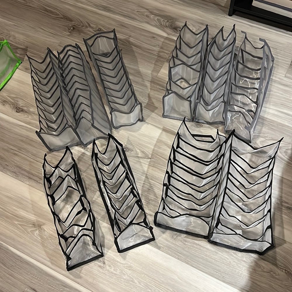 Drawer Organizers Set of 10 Like New